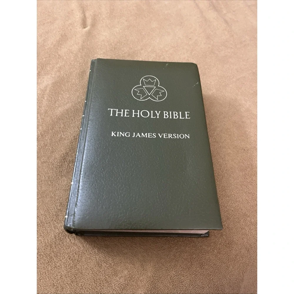 Holy Bible KJV - Royal Press 1976 Dictionary Concordance Red Letter Padded‎ HC